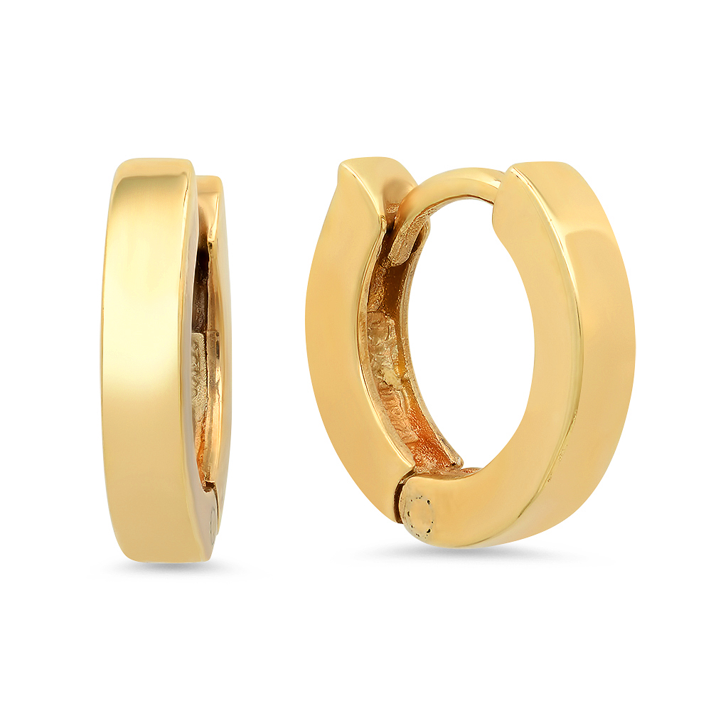 Luxury Westwood Yellow Gold Solid Gold Huggie Earrings With Zirconia And  Moissanite Teardrop Diamonds For Women Not Fading From Hezh604, $6.75